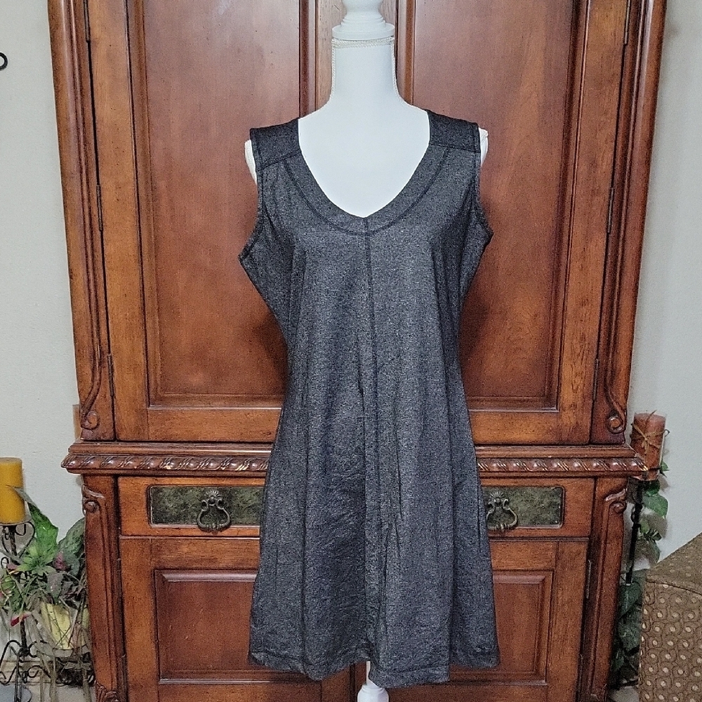 Kavu Women's L Charcoal Gray Sleeveless Dress